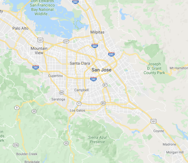 south bay santa clara county service area