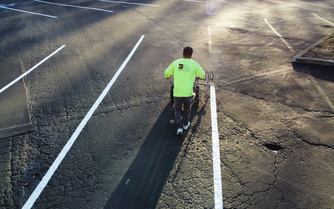 Parking Lot Striping, Asphalt Patching, Parking Line Striping