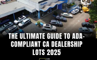 Paving for Automotive Dealerships: Custom Striping and Display Area Enhancements in California