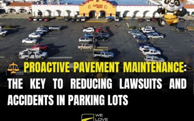 ⚖️ Proactive Pavement Maintenance: The Key to Reducing Lawsuits and Accidents in Parking Lots