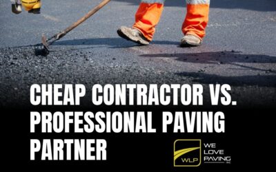 Cheap Contractor vs. Professional Paving Partner