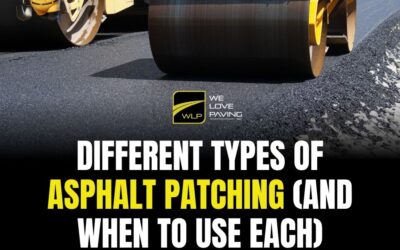 Different Types of Asphalt Patching (and When to Use Each)