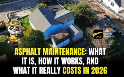 Asphalt Maintenance: What It Is, How It Works, and What It Really Costs in 2026