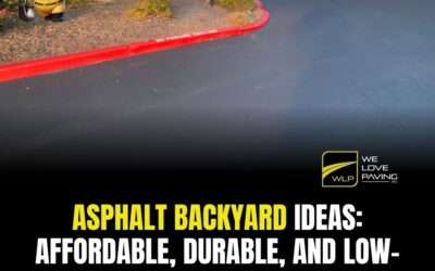 Asphalt Backyard Ideas: Affordable, Durable, and Low-Maintenance Outdoor Design