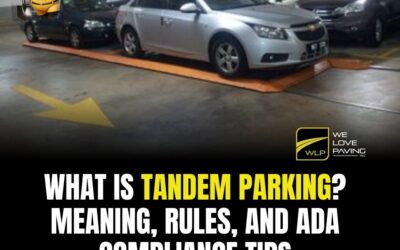 What Is Tandem Parking? Meaning, Rules, and ADA Compliance Tips