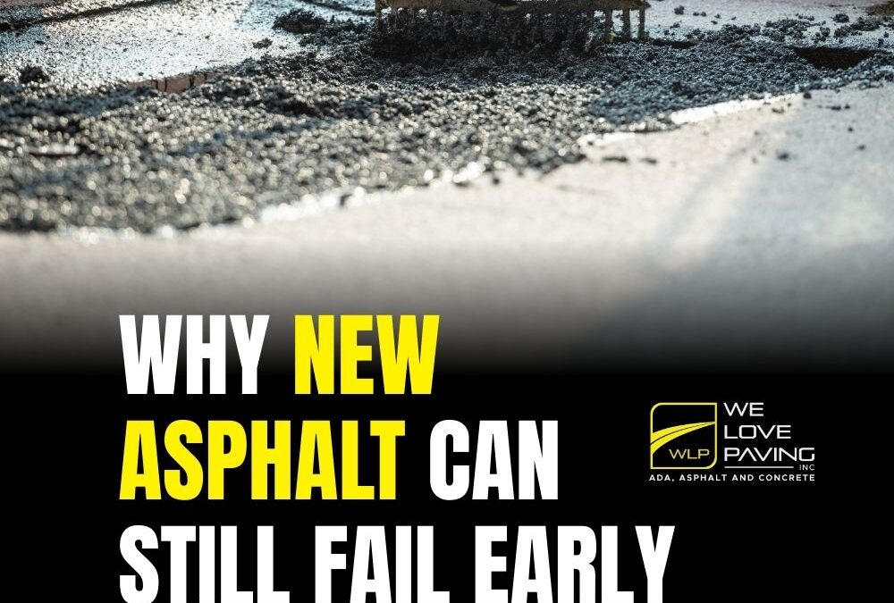 Why New Asphalt Can Still Fail Early