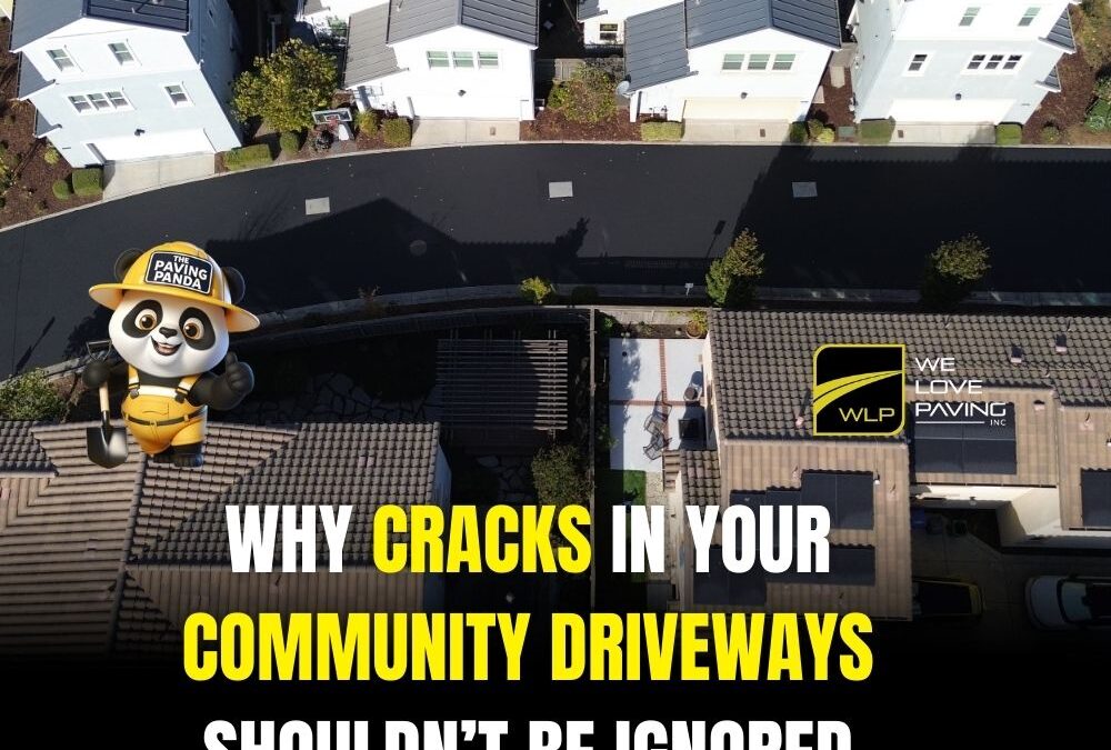 Why Cracks in Your Community Driveways Shouldn’t Be Ignored
