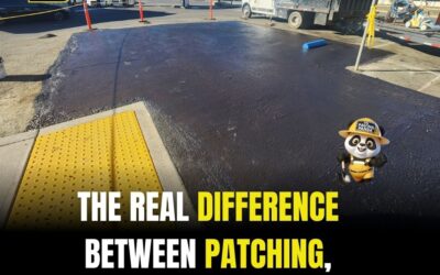 The Real Difference Between Patching, Overlaying & Repaving