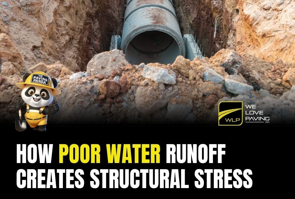 how Poor Water Runoff Creates Structural Stress